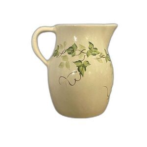 Nancy Gribble Hand Painted Pitcher Robinson Ransbottom Pottery USA